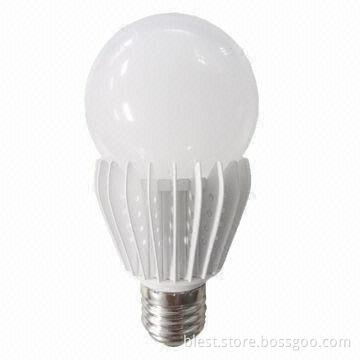 10W E27 LED Bulb with 800 to 900lm Luminous Flux, 300 Beam Angle and Fin AL Body